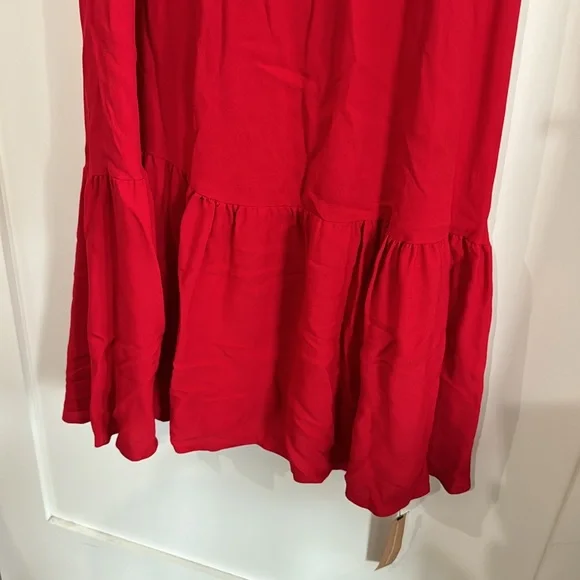 NWT reformation red celestia dress size 8 - Picture 5 of 9